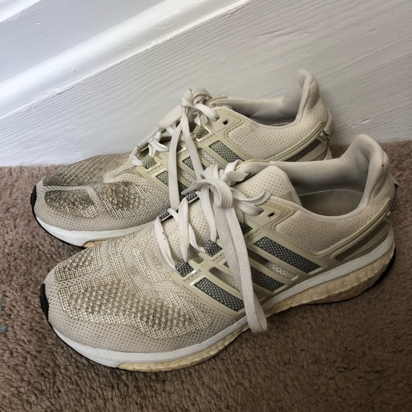Adidas Energy Boost 3 White and Gray Sneaker - Picture 1 of 6